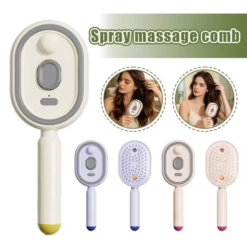 Airbag Massage Comb — Mist & Scalp Care