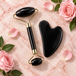 Facial Massage Set — Obsidian or Steel view 1