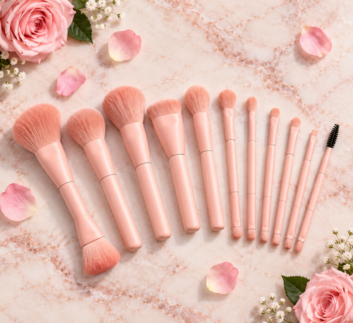 10-Piece Makeup Brush Set